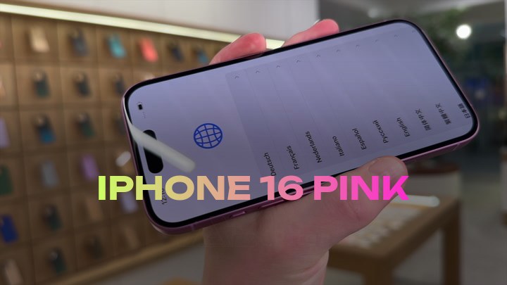 iPhone 16 Pink