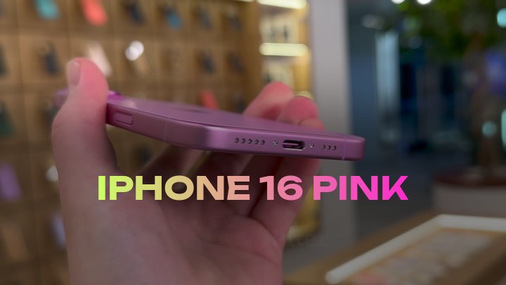 iPhone 16 Pink