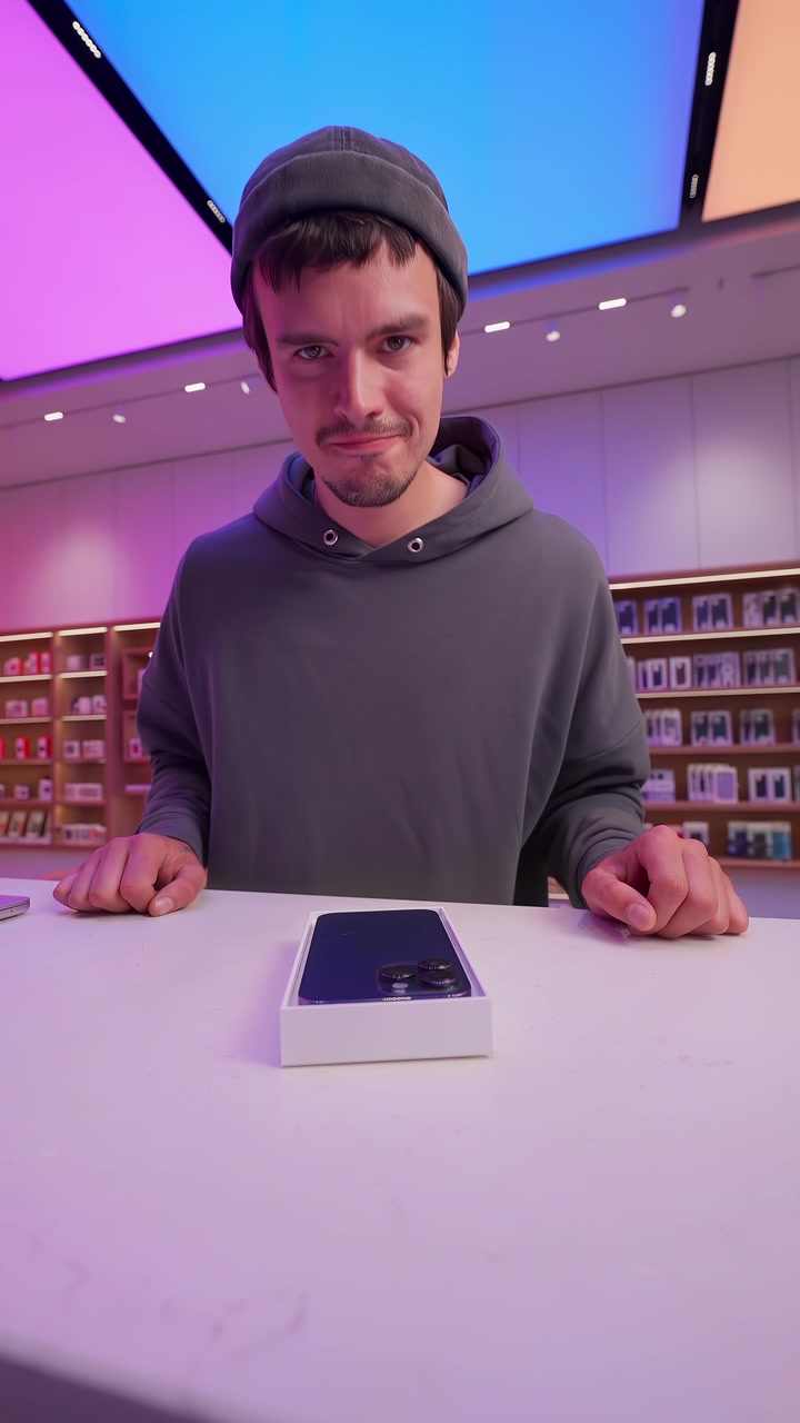 Ммм…это ощущение от нового iPhone?