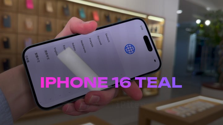 iPhone 16 Teal