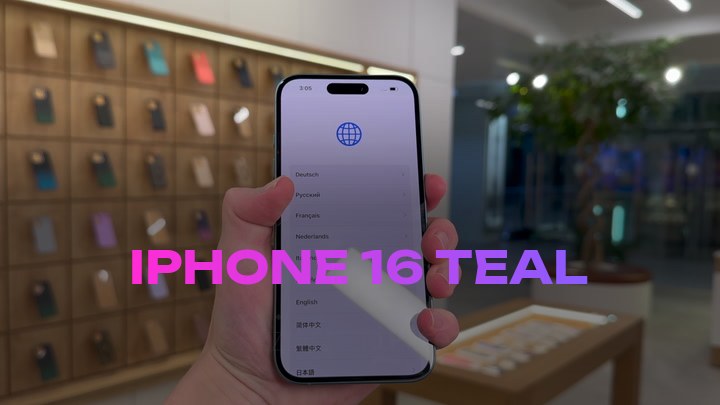iPhone 16 Teal