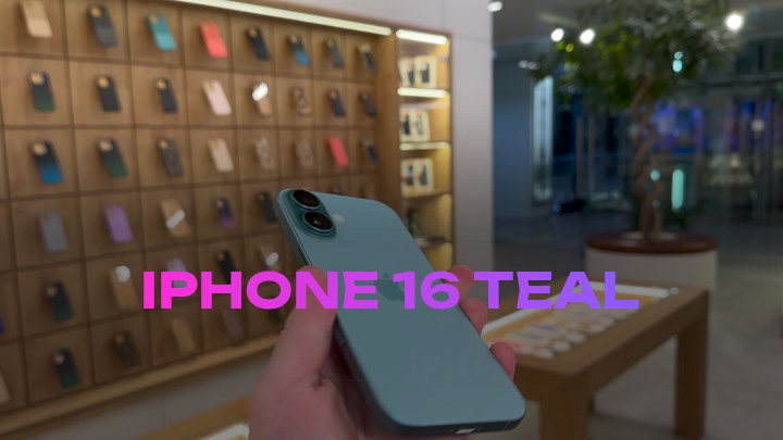 iPhone 16 Teal