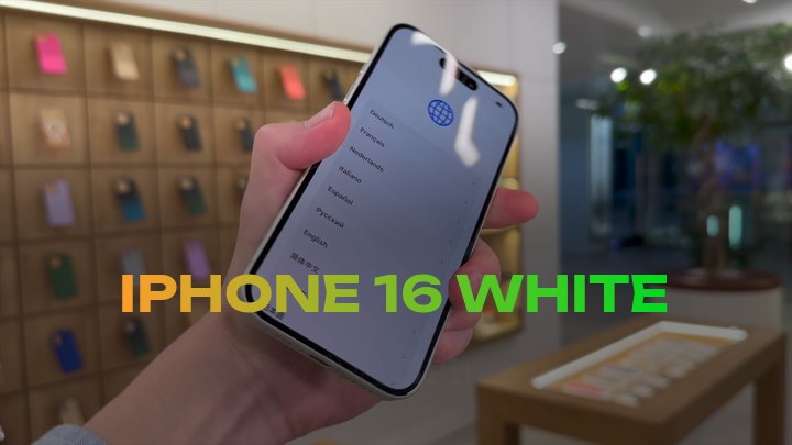 iPhone 16 White
