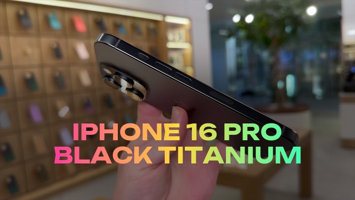 iPhone 16 Pro Black Titanium