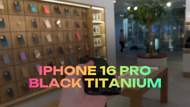 iPhone 16 Pro Black Titanium
