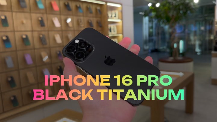 iPhone 16 Pro Black Titanium