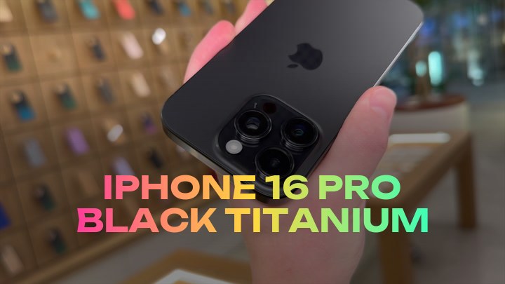 iPhone 16 Pro Black Titanium