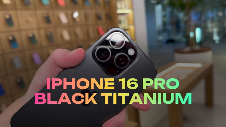 iPhone 16 Pro Black Titanium