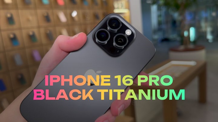 iPhone 16 Pro Black Titanium