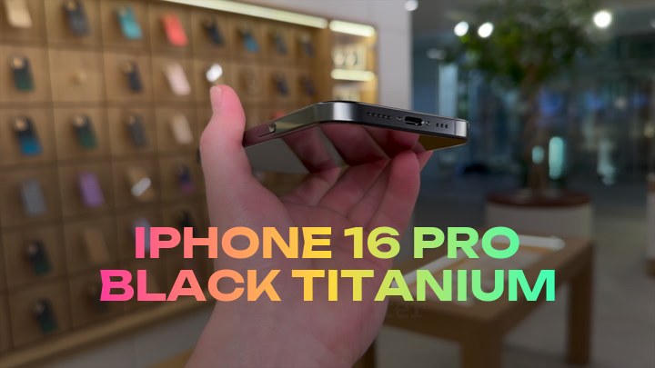 iPhone 16 Pro Black Titanium
