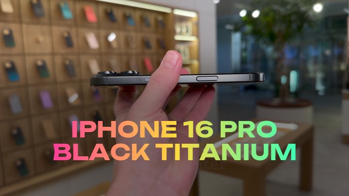 iPhone 16 Pro Black Titanium