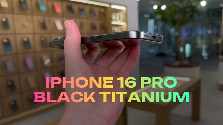iPhone 16 Pro Black Titanium