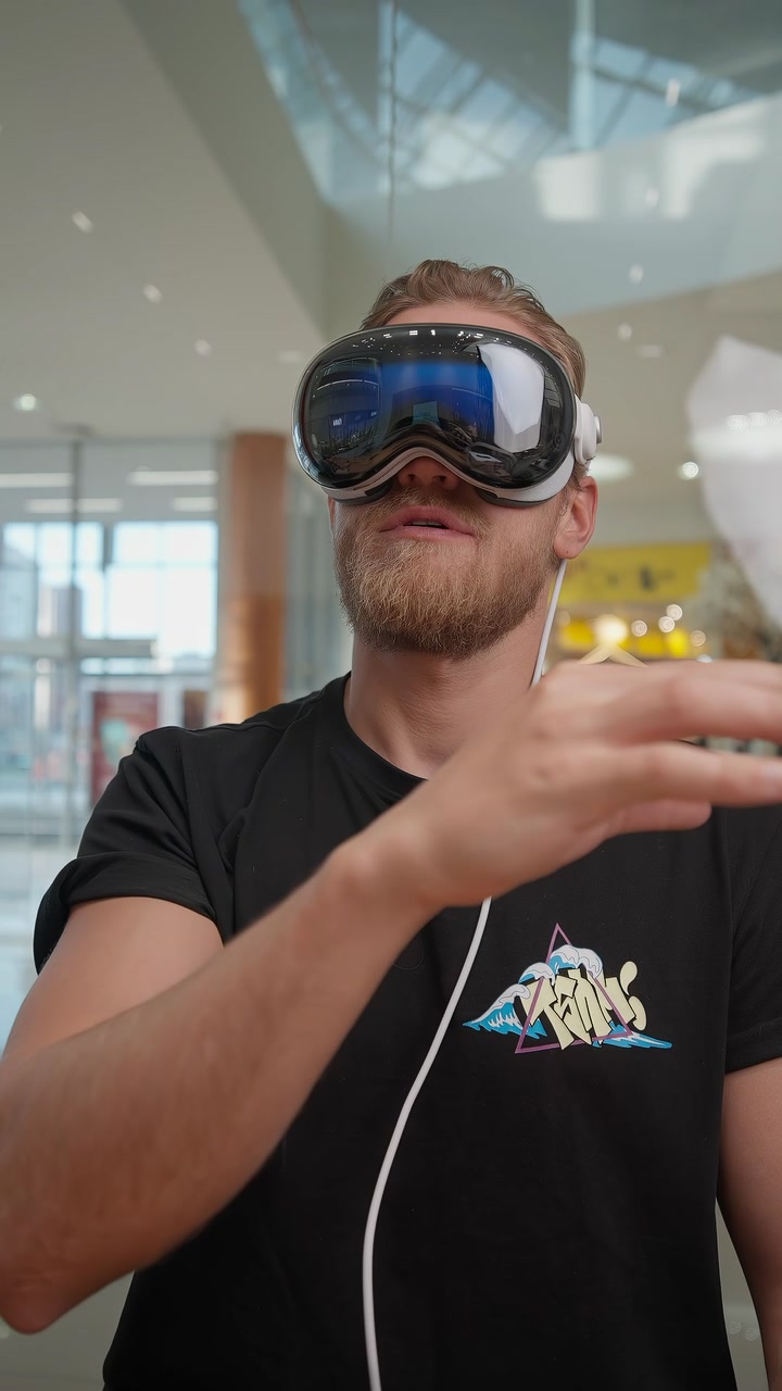 Хотели бы такую функцию на Apple Vision Pro?