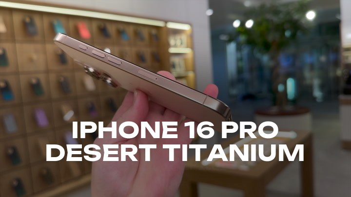 iPhone 16 Pro Desert Titanium
