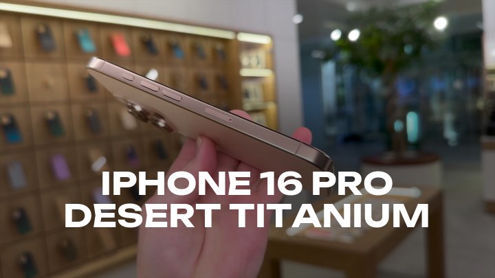 iPhone 16 Pro Desert Titanium