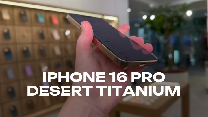 iPhone 16 Pro Desert Titanium