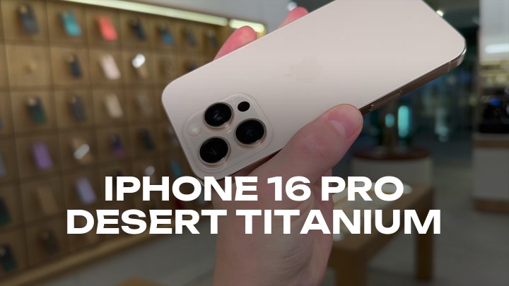 iPhone 16 Pro Desert Titanium