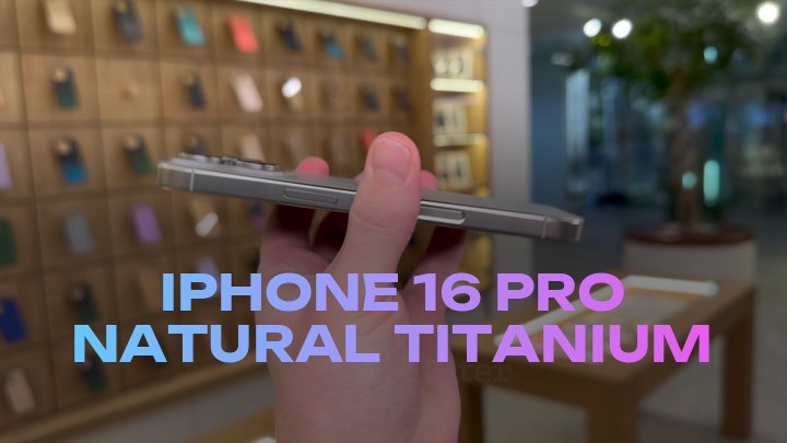 iPhone 16 Pro Natural Titanium