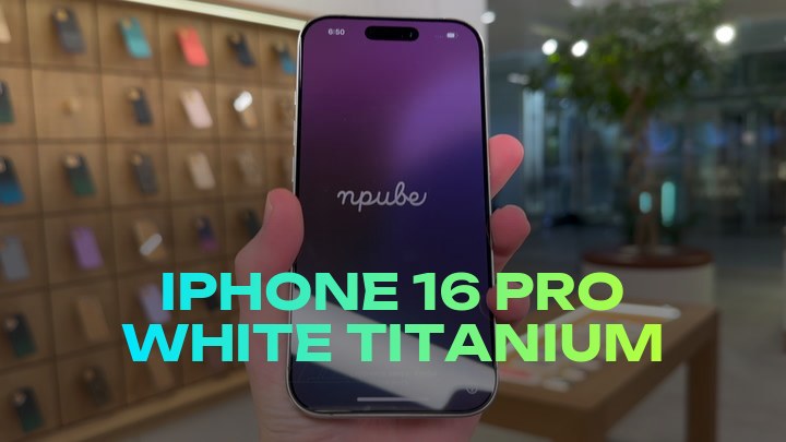 iPhone 16 Pro White Titanium
