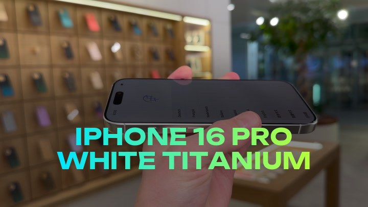 iPhone 16 Pro White Titanium