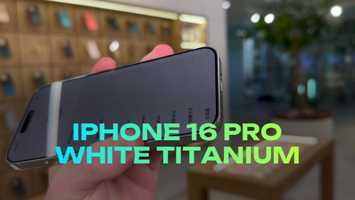 iPhone 16 Pro White Titanium
