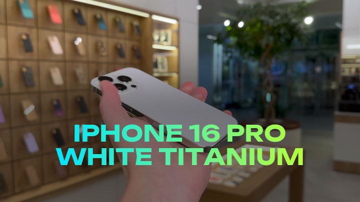 iPhone 16 Pro White Titanium
