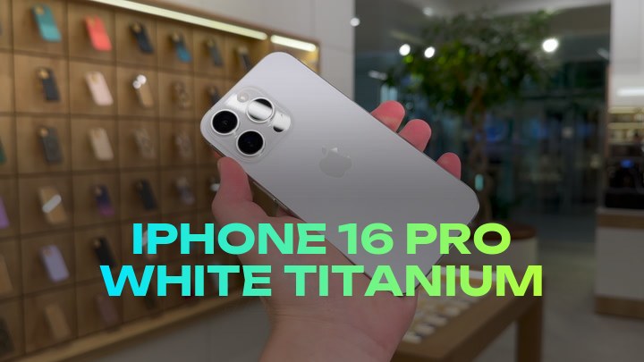 iPhone 16 Pro White Titanium