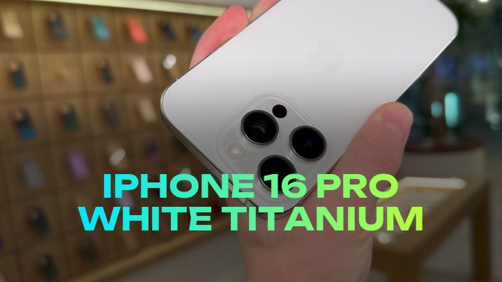 iPhone 16 Pro White Titanium