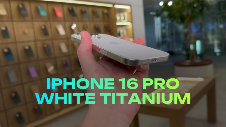 iPhone 16 Pro White Titanium
