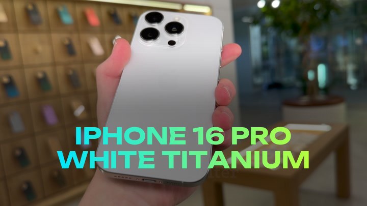 iPhone 16 Pro White Titanium