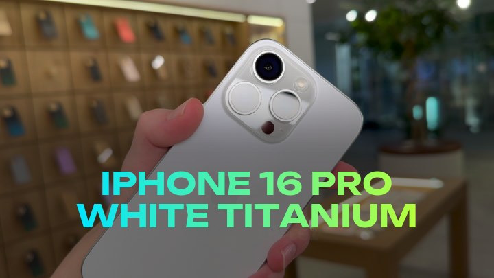 iPhone 16 Pro White Titanium