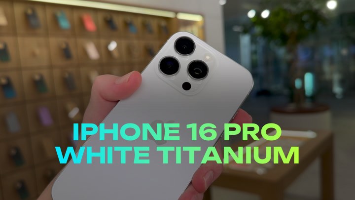 iPhone 16 Pro White Titanium