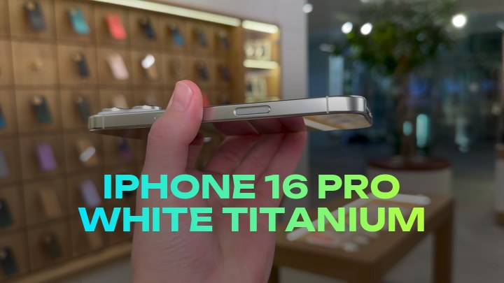iPhone 16 Pro White Titanium