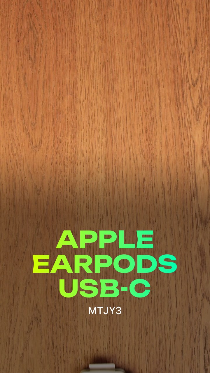 Наушники Apple EarPods USB-C (MTJY3)