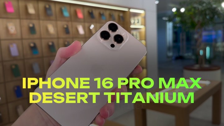 iPhone 16 Pro Max Desert Titanium