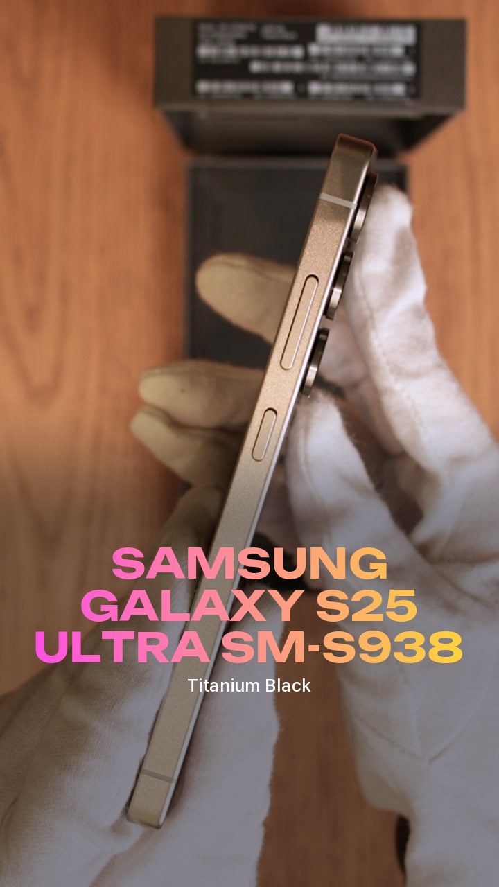 Samsung Galaxy S25 Ultra (Titanium Black) SM-S938