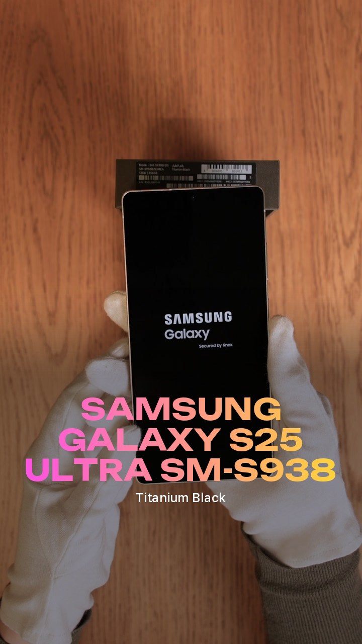 Samsung Galaxy S25 Ultra (Titanium Black) SM-S938