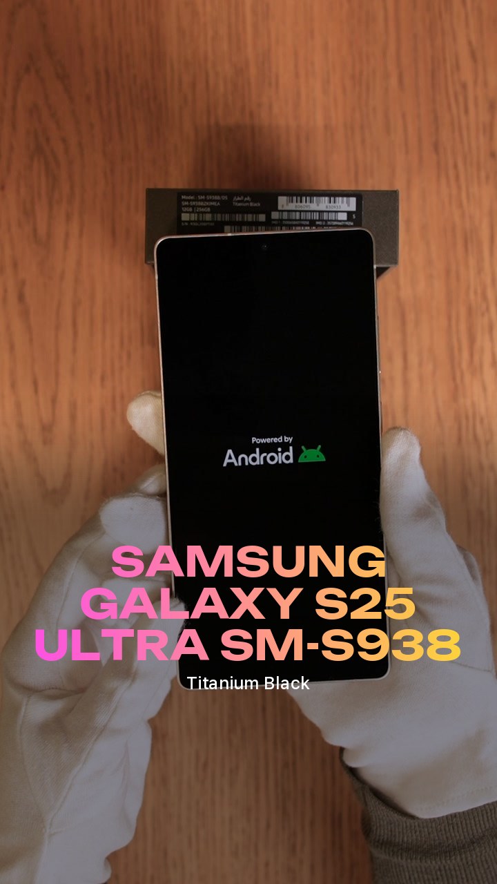 Samsung Galaxy S25 Ultra (Titanium Black) SM-S938