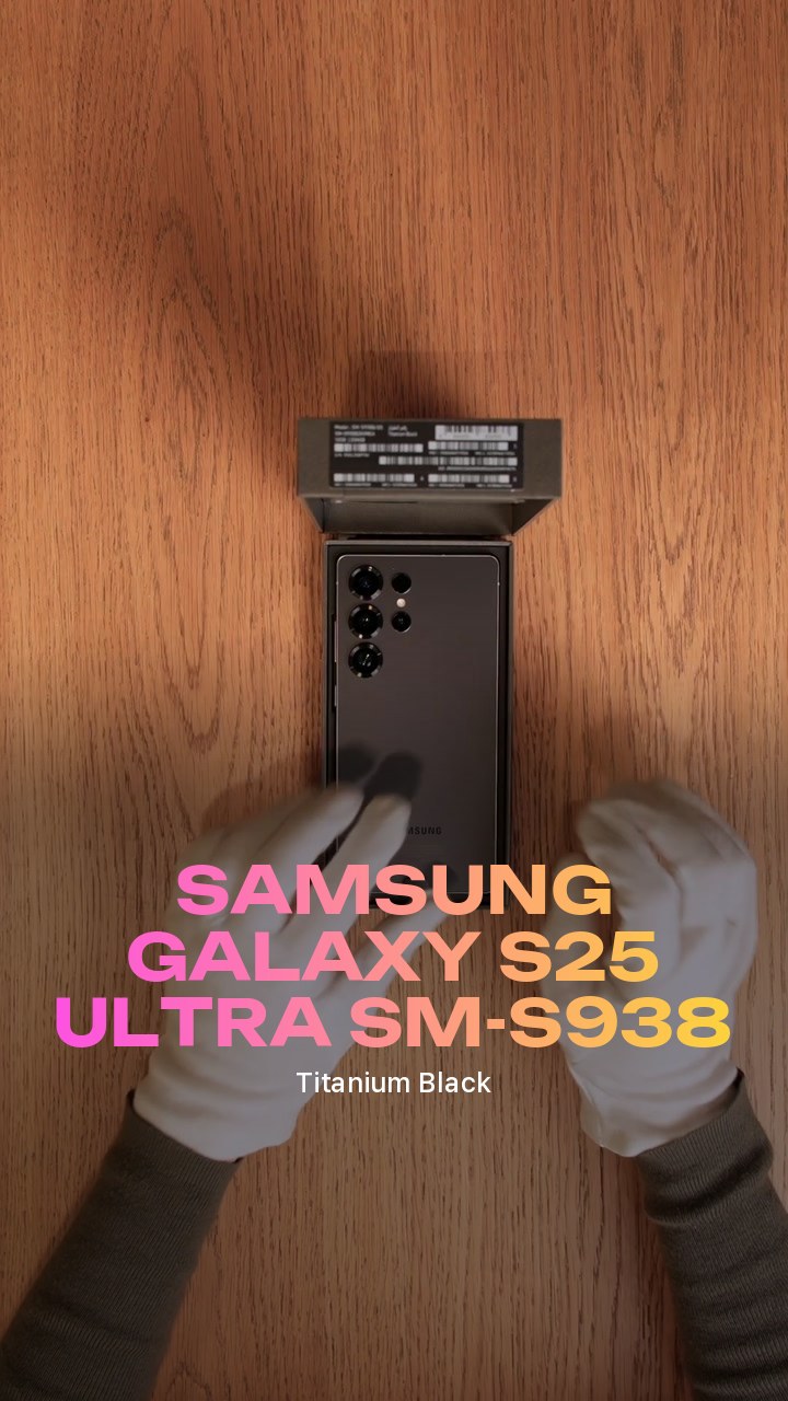 Samsung Galaxy S25 Ultra (Titanium Black) SM-S938