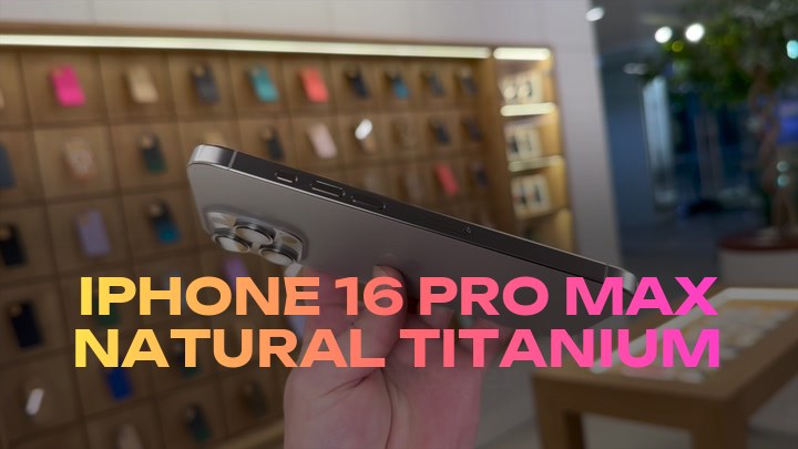 iPhone 16 Pro Max Natural Titanium