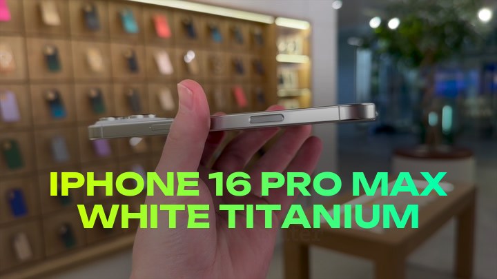 iPhone 16 Pro Max White Titanium