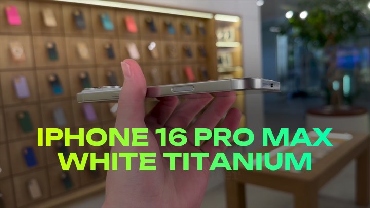 iPhone 16 Pro Max White Titanium