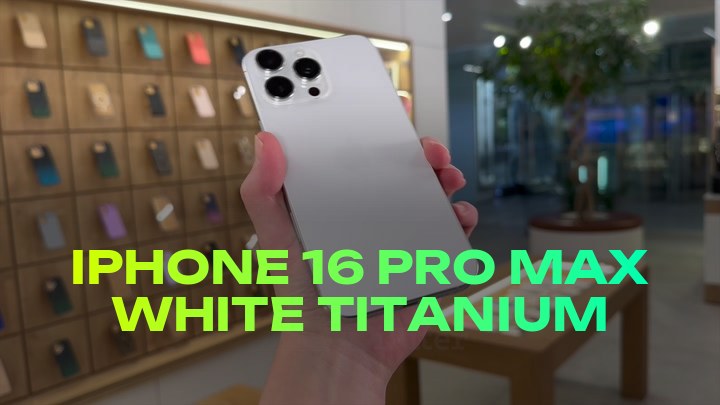 iPhone 16 Pro Max White Titanium