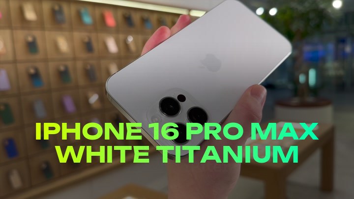 iPhone 16 Pro Max White Titanium