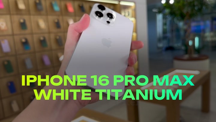 iPhone 16 Pro Max White Titanium