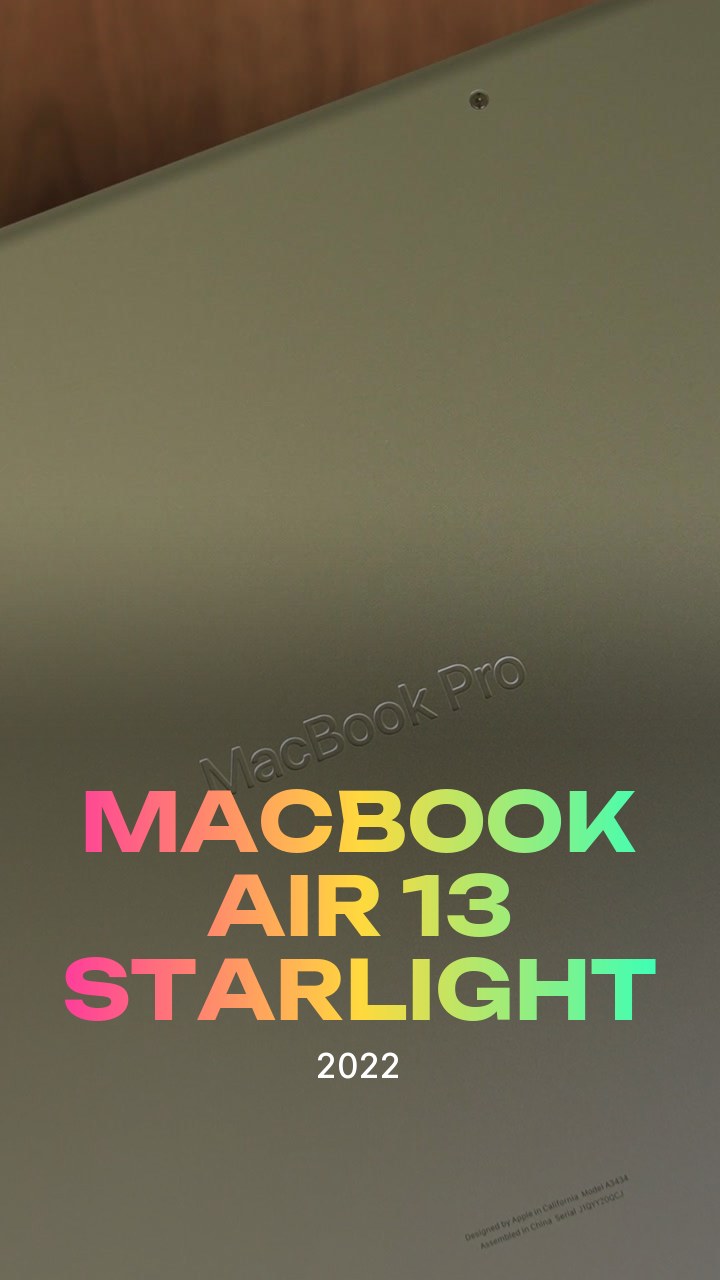 Apple MacBook Air 13 (2022) Starlight