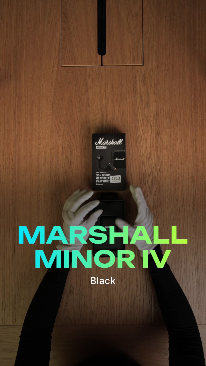 Marshall Minor IV (Black)