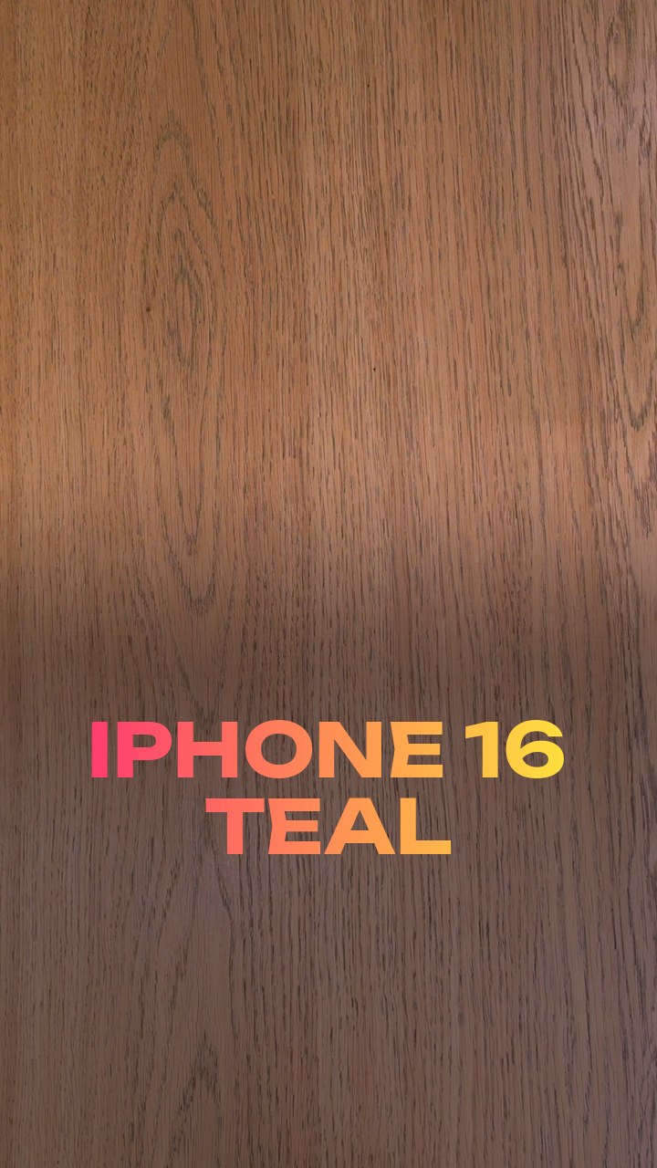 Apple iPhone 16 Teal