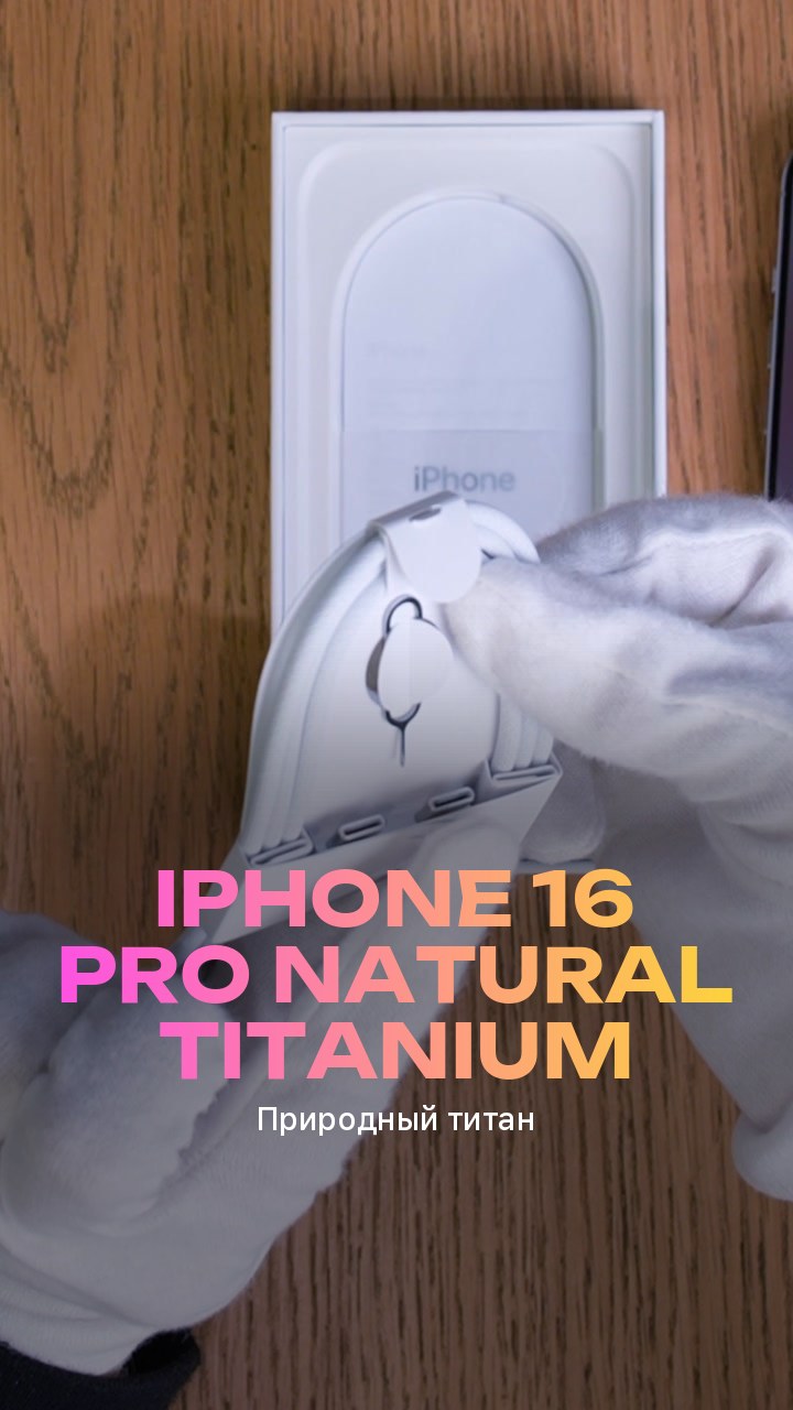 Apple iPhone 16 Pro Natural Titanium (Природный титан)