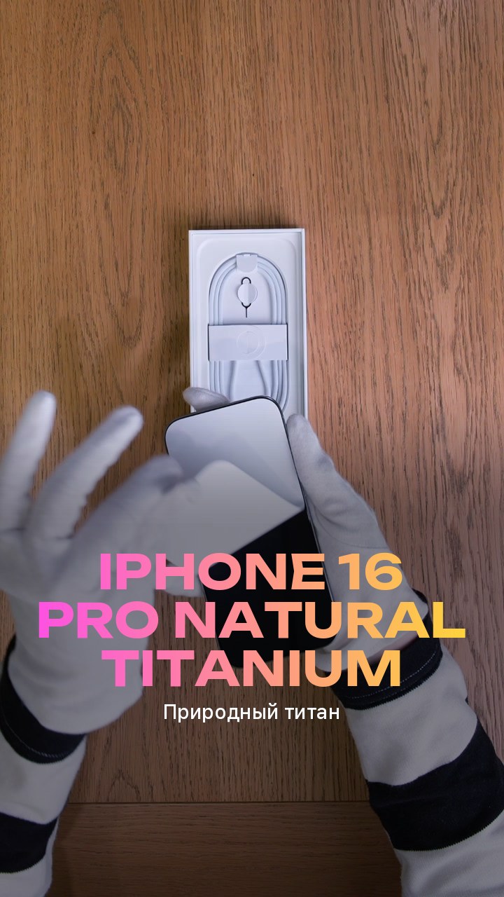 Apple iPhone 16 Pro Natural Titanium (Природный титан)